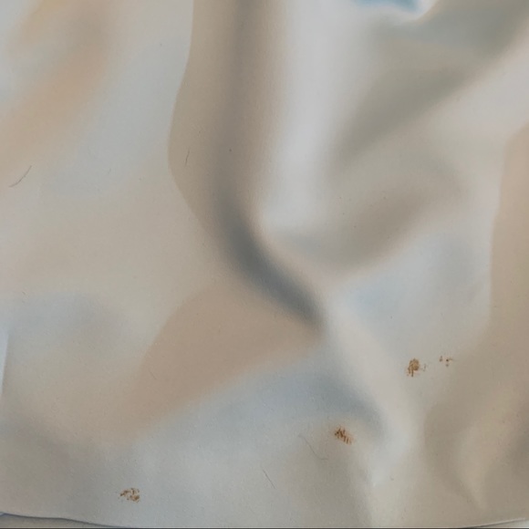 Vintage 1950’s/60’s Baby Blue Sheer Floral Lace Embroidered Overlay Prom Dress - Picture 15 of 16